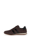 Drilleys Ninety-Nine Laced Suede Trainer, Brown