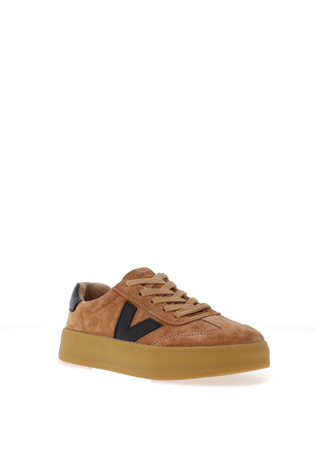 Drilleys Twenty-Two Suede Trainer, Tan