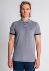 XV Kings By Tommy Bowe Drovers Polo Shirt, Navy & White