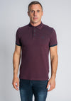 XV Kings By Tommy Bowe Drovers Polo Shirt, Plum