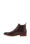 Dubbary Steed Chelsea Boots, Mahogany