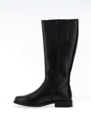 Dubarry Womens Cadence Smooth Leather Knee High Boots, Black