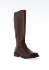 Dubarry Womens Cadence Smooth Leather Knee High Boots, Chestnut Brown