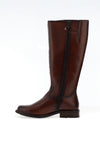 Dubarry Womens Cadence Smooth Leather Knee High Boots, Chestnut Brown