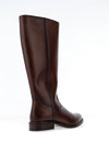 Dubarry Womens Cadence Smooth Leather Knee High Boots, Chestnut Brown