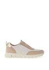 Dubarry Womens Judy Leather Slip On Trainers, White