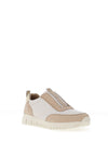Dubarry Womens Judy Leather Slip On Trainers, White