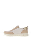Dubarry Womens Judy Leather Slip On Trainers, White