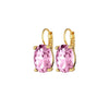 Dyrberg/Kern Chantal Drop Earrings, Pink and Gold
