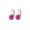 Dyrberg/Kern Louise Earrings, Pink and Silver