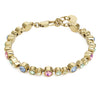 Dyrberg/Kern Teresia Pastel Crystal Bracelet, Gold