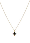 Dyrberg/Kern Rimini Necklace, Rainbow Multi & Gold