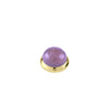 Dyrberg/Kern Bud Gold Topping, Amethyst