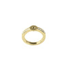 Dyrberg Kern Compliments Ring 4 Crystal Ring, Gold Size IIII