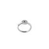 Dyrberg/Kern Compliments Ring 6 Crystal Ring, Silver Size V