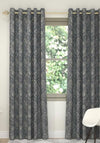 EA Design Interlined Imperial Eyelet Curtain 90”x90”, Silver