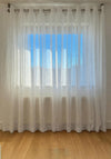 EA Design Voile Unlined Ready-Made Voiles, White
