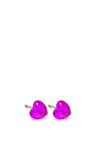 Ear Sense Kids Pink Heart Stud Earrings