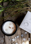 Eau Lovely Eau So Grateful Candle with Moonstone, 200g