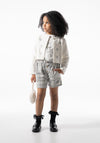Ebita Mini Girl Bow 3 Piece Set, Cream