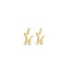 Absolute Celestial Star Hoop Earrings, Gold