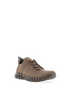 Ecco Men’s Gruuv Gore-Tex Trainers, Taupe