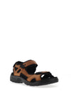 Ecco Mens Offroad Leather Sandals, Sierra