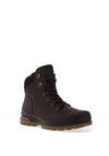 Ecco Men’s Rugged Track Waterproof Boots, Coffee Brown