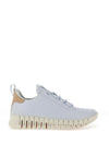 Ecco Womens Gruuv Laced Trainer, Air Powder