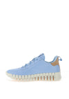 Ecco Womens Gruuv Laced Trainer, Blue Bell & Powder