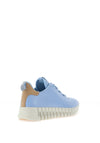 Ecco Womens Gruuv Laced Trainer, Blue Bell & Powder