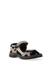 Ecco Womens Off Road Nubuck Hiking Sandal, Neutral