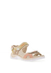 Ecco Womens Off Road Nubuck Hiking Sandal, Multi Straw