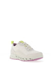 Ecco Womens Multi Vent Laced Trainer, White