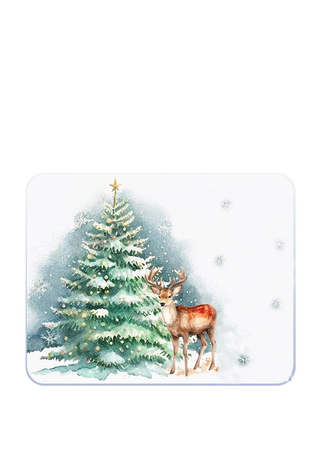 The Home Studio Christmas Deer Chopping Board