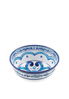 The Home Studio Blues Patterned 22cm Salad Bowl, Blue