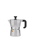 The Home Studio La Cafetiere 3 Cup Espresso Maker, Silver