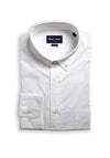 Eden Park Plain Poplin Shirt, White