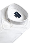 Eden Park Plain Poplin Shirt, White