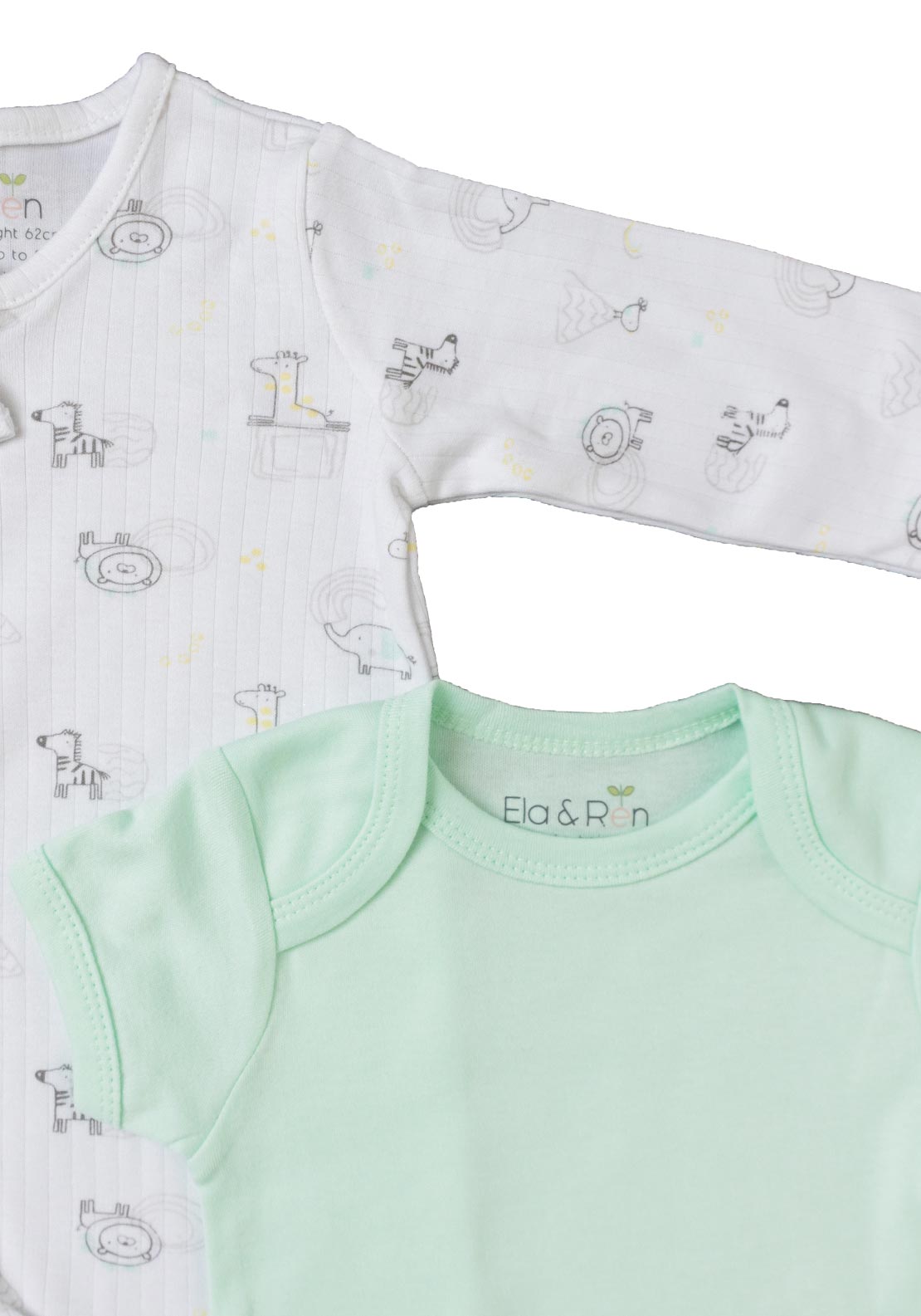 Ela and Ren Baby Boy 5 Piece Set, Green