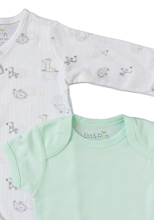 Ela and Ren Baby Boy 5 Piece Set, Green
