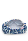 Elie Beaumont Serendipity Cotton Cosmetic Bag Set, Blue Reef
