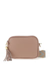 Elie Beaumont Leather Crossbody Bag, Blush Pink