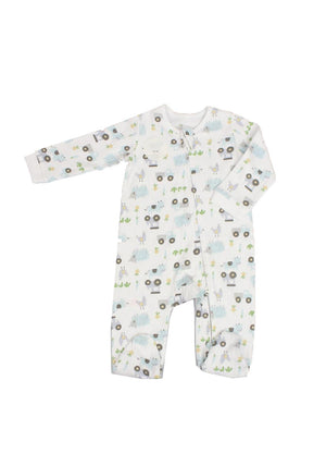 Ela & Ren Baby Boys Farm Print 5 Piece Set, Blue