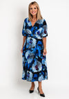 Ella Boo Floral Print A-Line Midi Dress, Multi