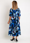 Ella Boo Floral Print A-Line Midi Dress, Multi