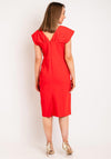 Ella Boo Sweetheart Neck Pencil Dress, Red