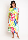 Ella Boo Geo Print A-Line Maxi Dress, Multi