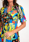 Ella Boo Vibrant Print A-Line Midi Dress, Multi