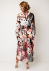 Ella Boo Multi Print Tiered Maxi Dress, Multi-Coloured
